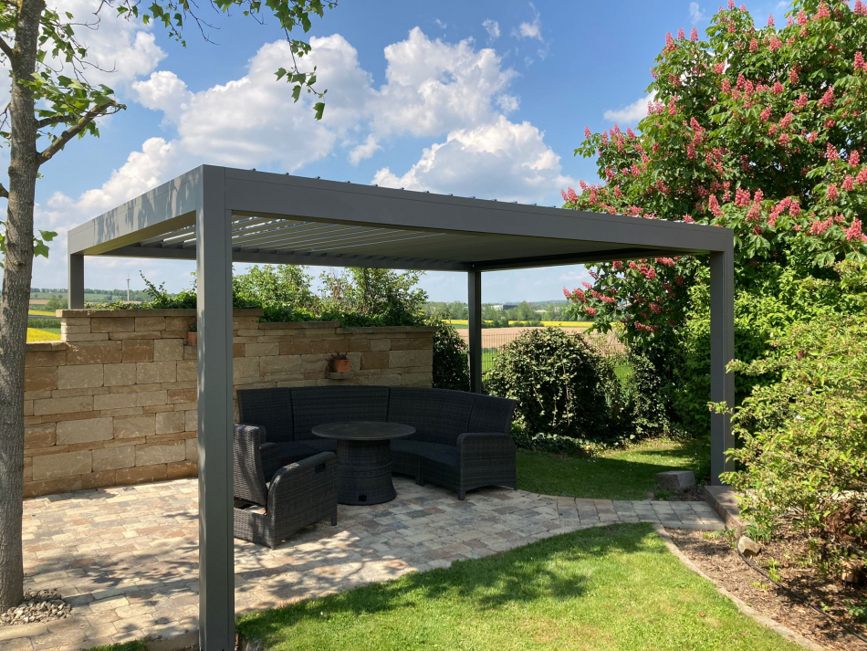 Terrassendach Glasdach - Deck - Stuttgart - by Merkle GmbH Rollladen und  Sonnenschutz